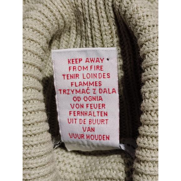 Cupcakes & Cashmere Sweater Dress Long Sleeve Turtle Neck Green Girls Size 5/6 - Picture 6 of 7